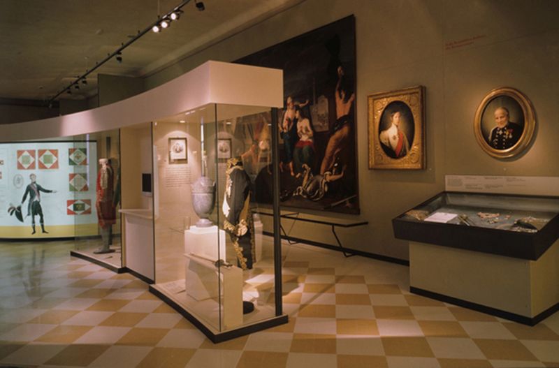 Particolare dell'allestimento